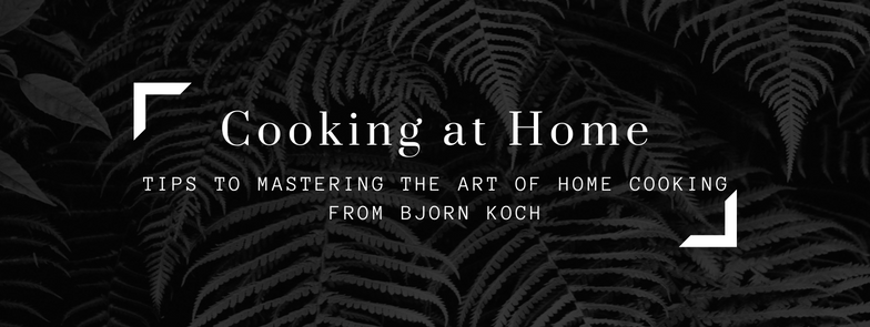 Bjorn Koch home cooking
